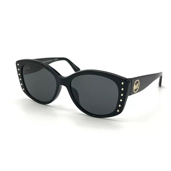 MICHAEL KORS Charleston MK2175U 300587 Black / Dark Gray 54mm sunglasses - Picture 1 of 6